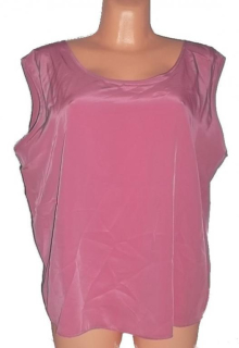 Luxusní starorůžový top, vel. 48