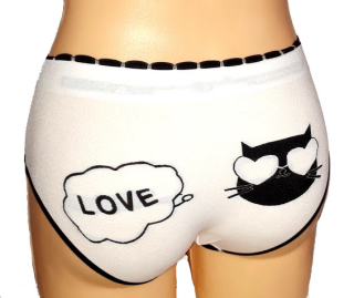 Bezešvé kalhotky CAT vel. M/L