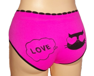Bezešvé kalhotky CAT vel. M/L