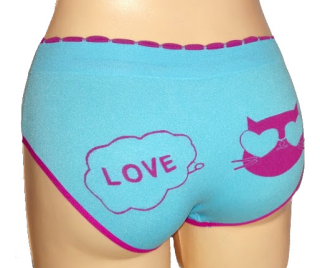 Bezešvé kalhotky CAT vel. M/L