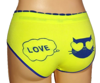 Bezešvé kalhotky CAT vel. M/L