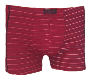 Pánské boxerky Frank fields, vel. XXL, vínové