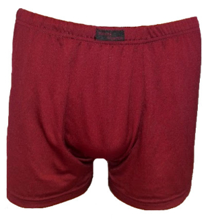 Pánské boxerky Natural Function, XXL, vínové