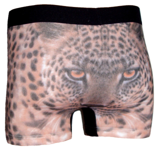 Pánské boxerky motiv LEOPARD, vel. M